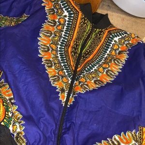 Dashiki Bomber Jacket